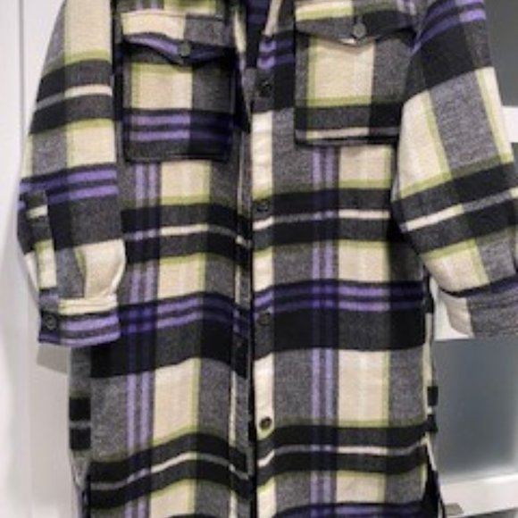 Clearout-Zara long shirt jacket - Picture 3 of 6